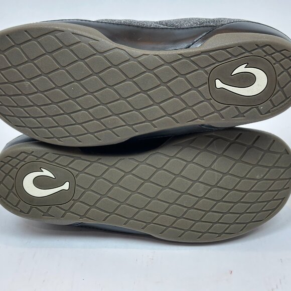 🌺 OluKai Puku‘i Quilted Slipper - Dark Shadow / Lava Rock - Men’s 10 🌺 - Picture 15 of 15